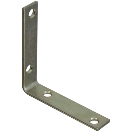 National Hardware National Hardware .75 in. H X 3-1/2 in. W Zinc-Plated Steel Inside Corner Brace N264-200